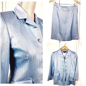 BANU PARIS ROBINS EGG BLUE GORGEOUS SUIT